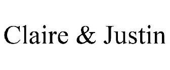 CLAIRE & JUSTIN