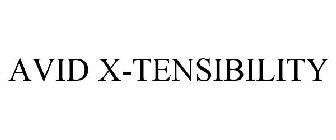 AVID X-TENSIBILITY