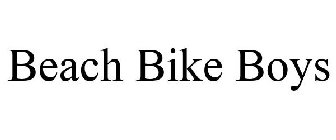 BEACH BIKE BOYS