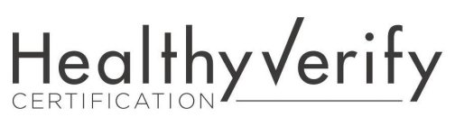 HEALTHY VERIFY CERTIFICATION