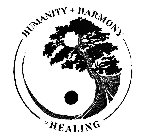 HUMANITY + HARMONY = HEALING