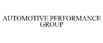 AUTOMOTIVE PERFORMANCE GROUP