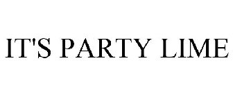 IT'S PARTY LIME