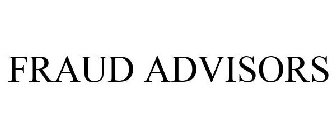 FRAUD ADVISORS