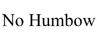 NO HUMBOW