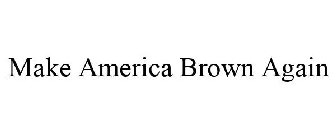 MAKE AMERICA BROWN AGAIN