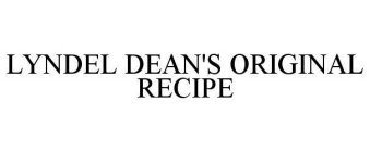 LYNDEL DEAN'S ORIGINAL RECIPE