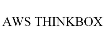 AWS THINKBOX