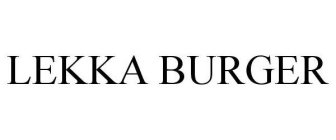 LEKKA BURGER