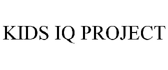 KIDS IQ PROJECT