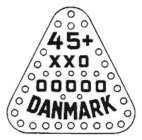 45 + XX0 00000 DANMARK