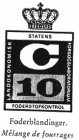 C 10 STATENS FODERSTOFKONTROL