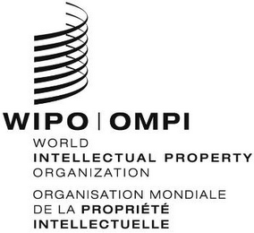 WIPO OMPI WORLD INTELLECTUAL PROPERTY ORGANIZATION ORGANISATION MONDIALE DE LA PROPRIETE INTELLECTUELLE