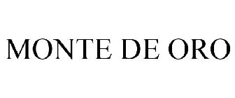MONTE DE ORO