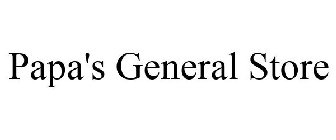 PAPA'S GENERAL STORE