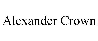 ALEXANDER CROWN