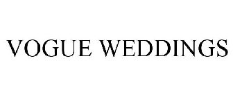 VOGUE WEDDINGS