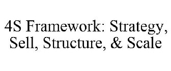 4S FRAMEWORK: STRATEGY, SELL, STRUCTURE, & SCALE