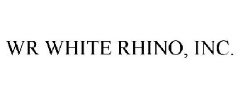 WR WHITE RHINO, INC.