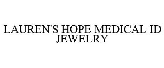 LAUREN'S HOPE MEDICAL ID JEWELRY