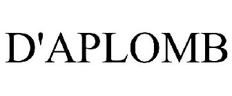 D'APLOMB