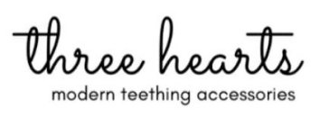 THREE HEARTS MODERN TEETHING ACCESSORIES