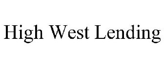 HIGH WEST LENDING