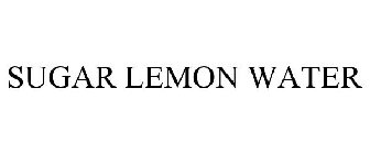 SUGAR LEMON WATER