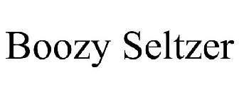 BOOZY SELTZER