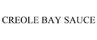 CREOLE BAY SAUCE