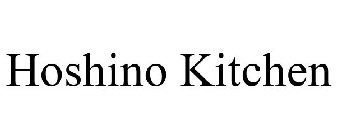 HOSHINO KITCHEN