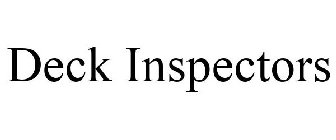 DECK INSPECTORS