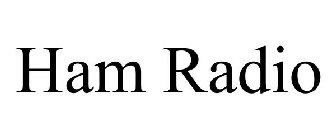 HAM RADIO