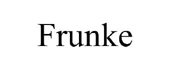 FRUNKE