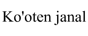 KO'OTEN JANAL