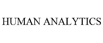 HUMAN ANALYTICS