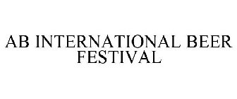 AB INTERNATIONAL BEER FESTIVAL