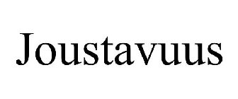 JOUSTAVUUS