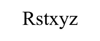 RSTXYZ