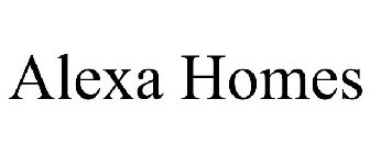 ALEXA HOMES