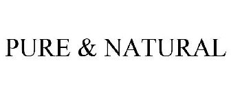 PURE & NATURAL