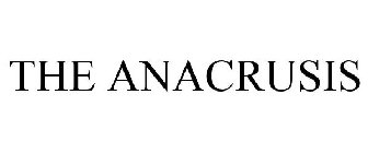 THE ANACRUSIS