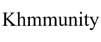 KHMMUNITY