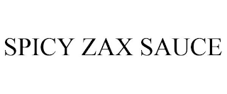 SPICY ZAX SAUCE