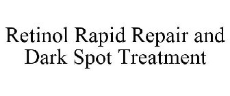 RETINOL RAPID REPAIR AND DARK SPOT TREATMENT