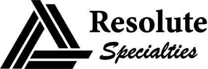 RESOLUTE SPECIALTIES