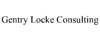 GENTRY LOCKE CONSULTING