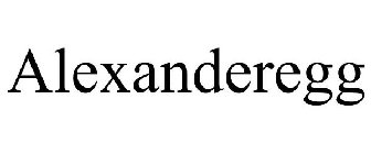 ALEXANDEREGG