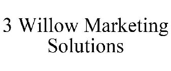 3 WILLOW MARKETING SOLUTIONS