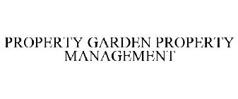PROPERTY GARDEN PROPERTY MANAGEMENT
